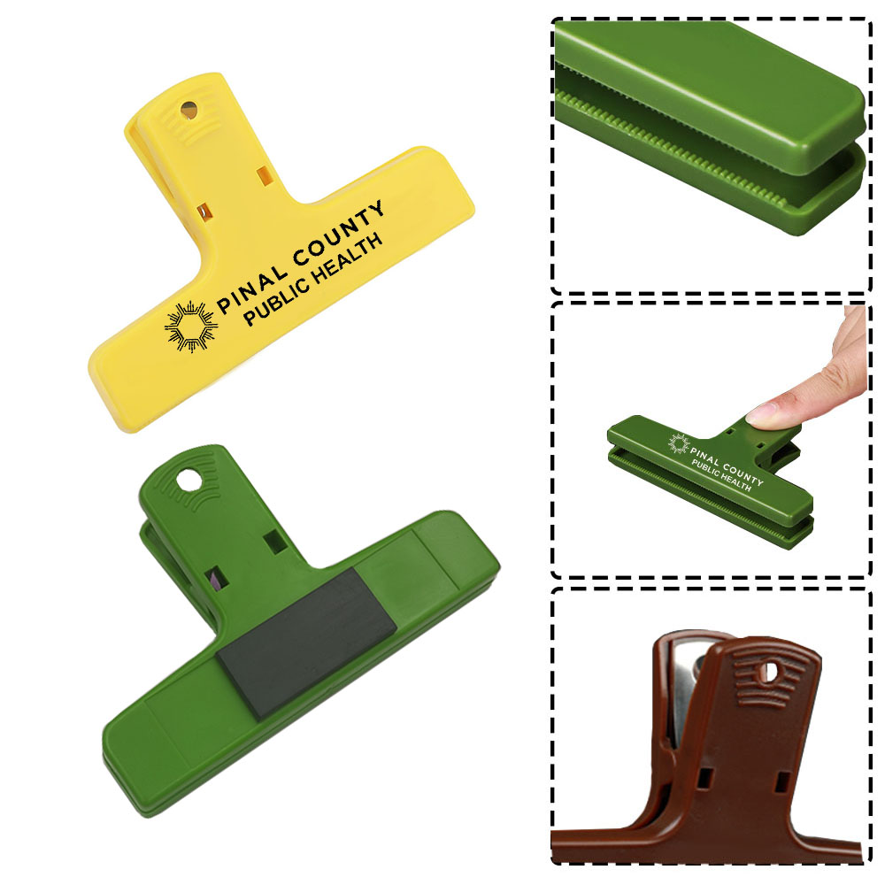 Magnetic Memo Bag Holder Clip