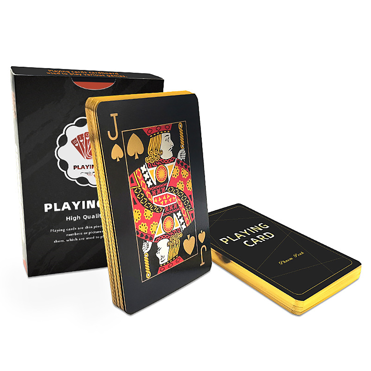 Premium Gold Foil Poker Playing Cards