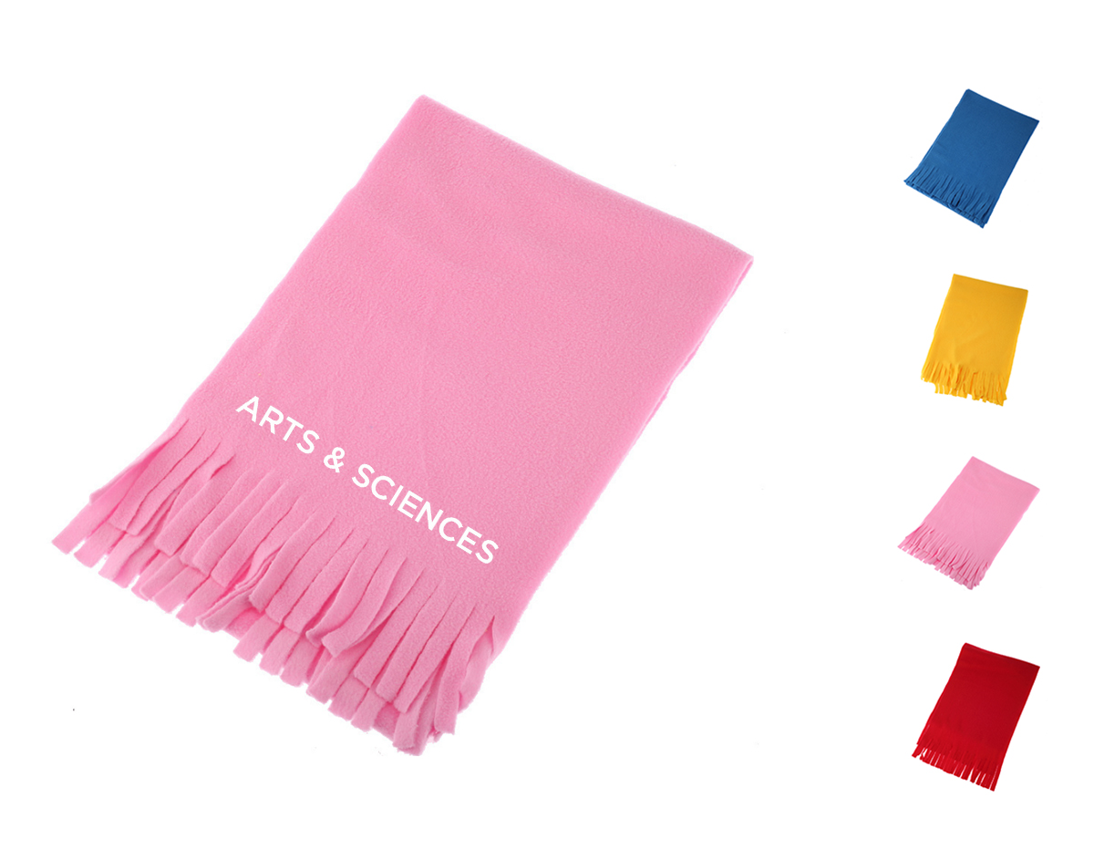 Custom Warm Polar Fleece Scarf
