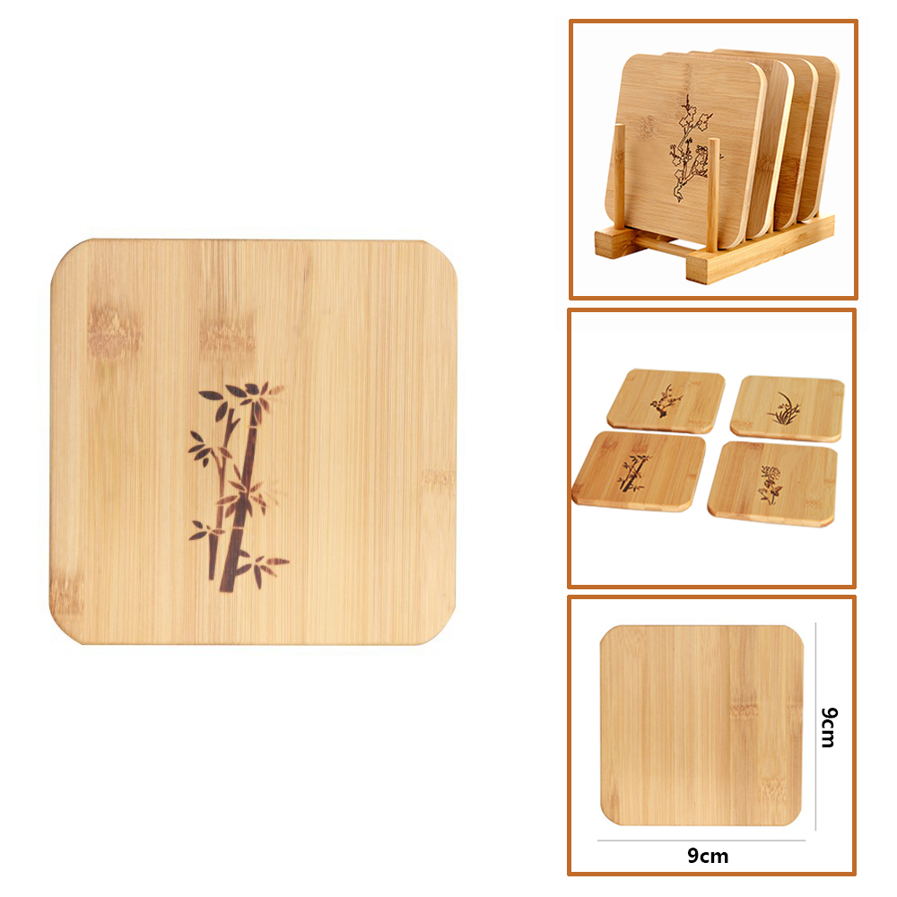 Square Bamboo Coaster