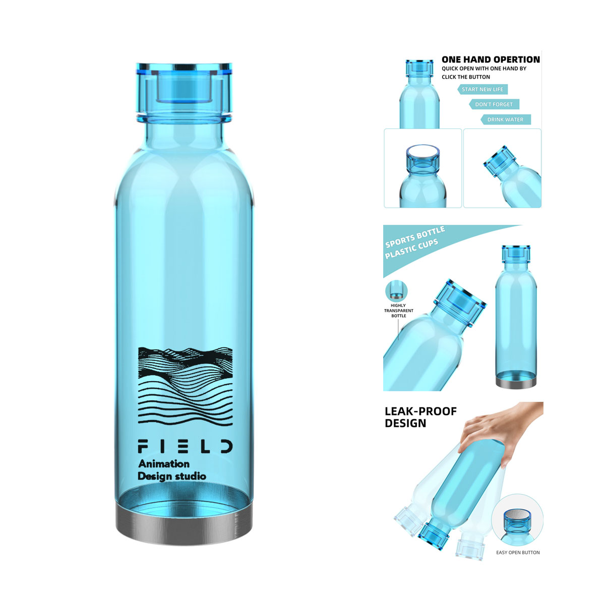 700ML Eastman Tritan Cola Style Water Bottle