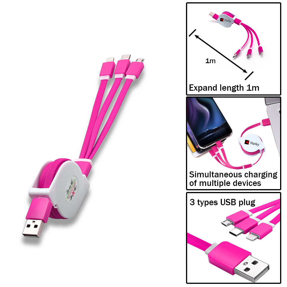 3 In 1 Multi USB Charger