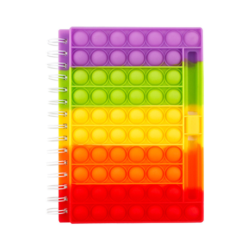 Bubble Push Pop Fidget Silicon Toy Book