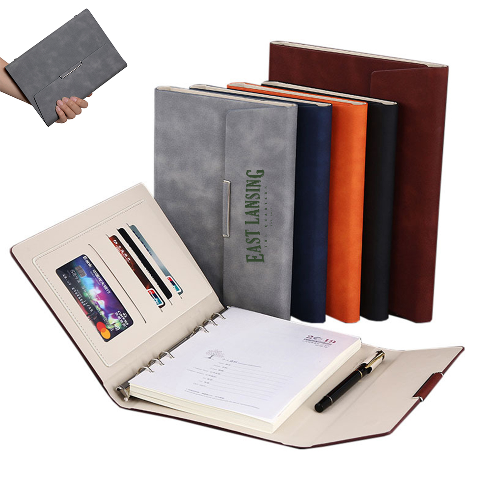 A5 Pu Leather Binder Notebook