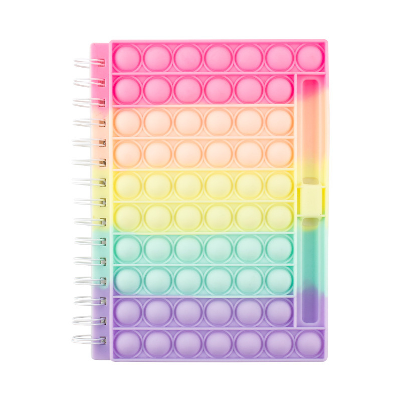 Bubble Push Pop Fidget Silicon Toy Book