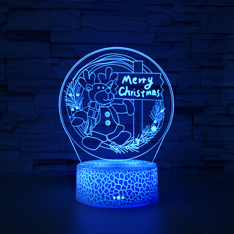 7 Color Change Table Lamp