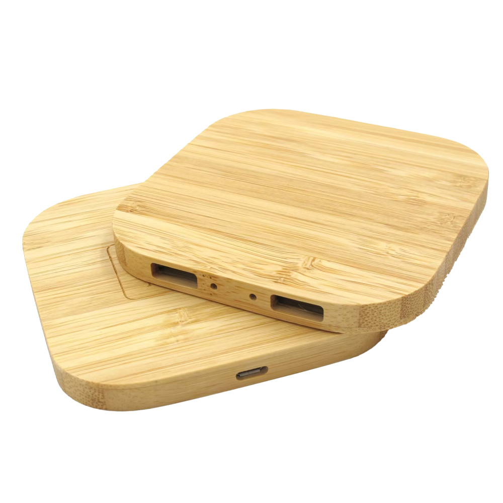 10W Wireless Charger with Dual USB Ports