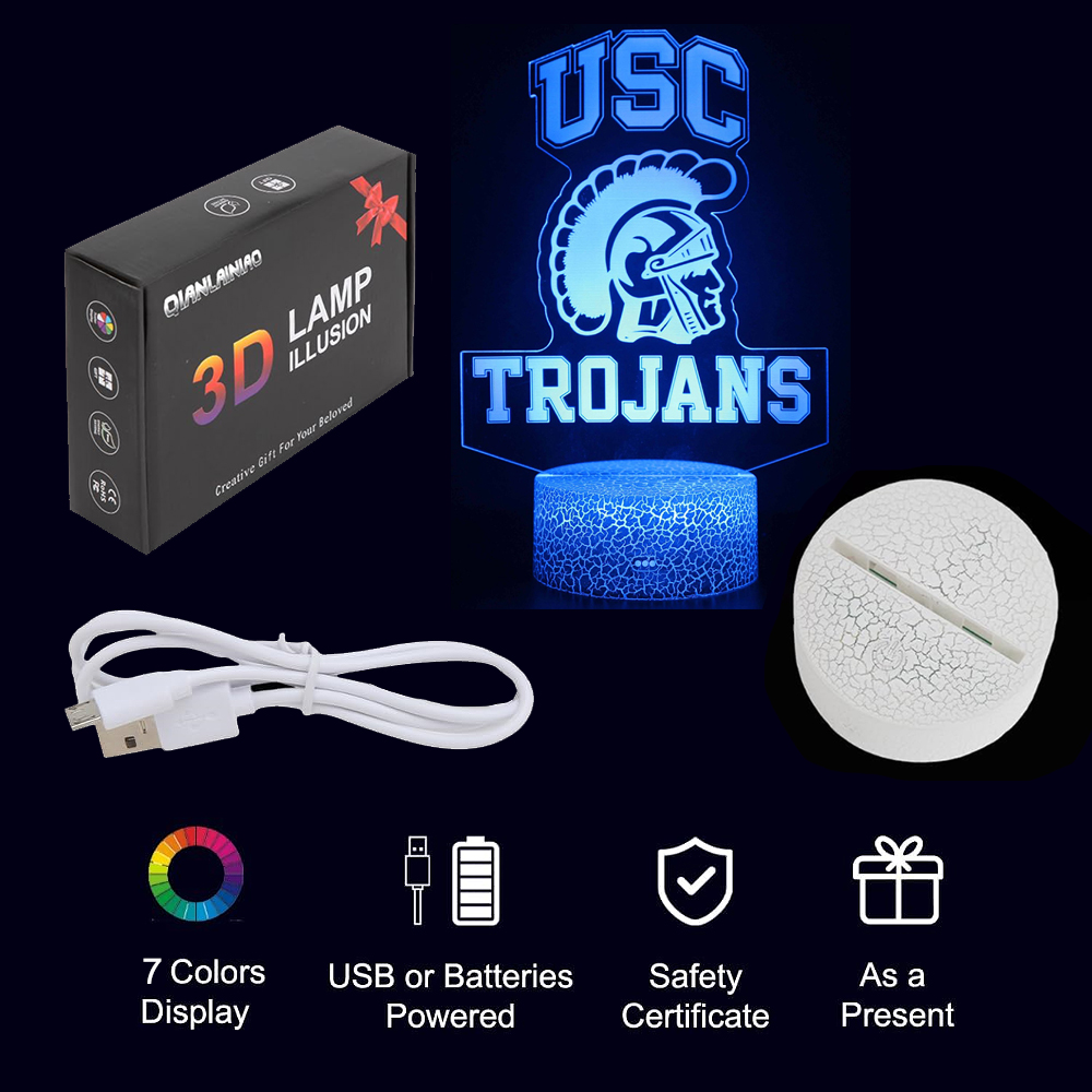 7 Color Change Table Lamp