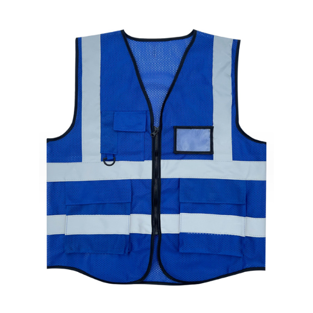 Dovetail Mesh Multi-pocket Reflective Vest