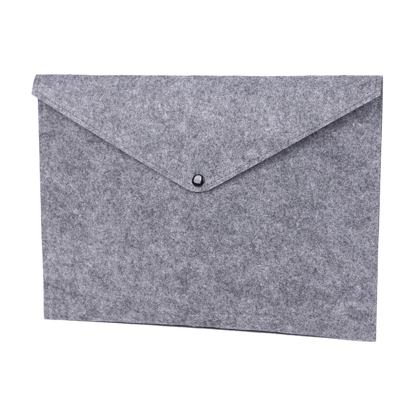 Dark Grey Felt Folder