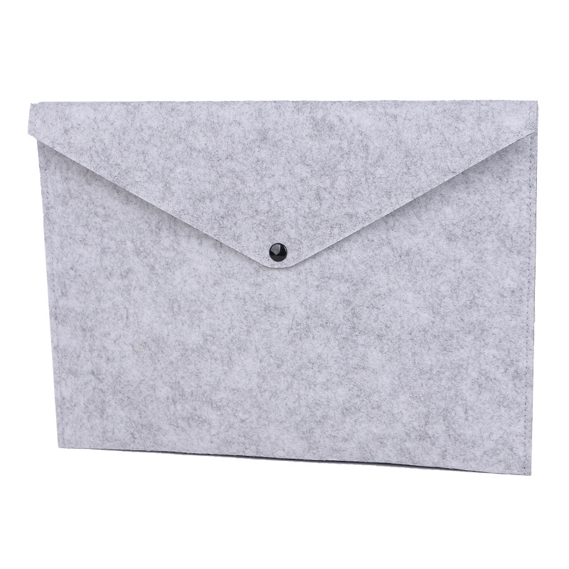 Dark Grey Felt Folder