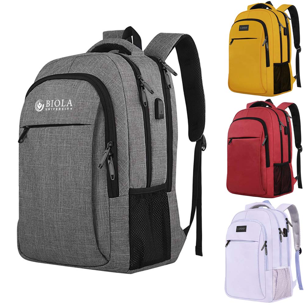 Backpack with USB Charging Port