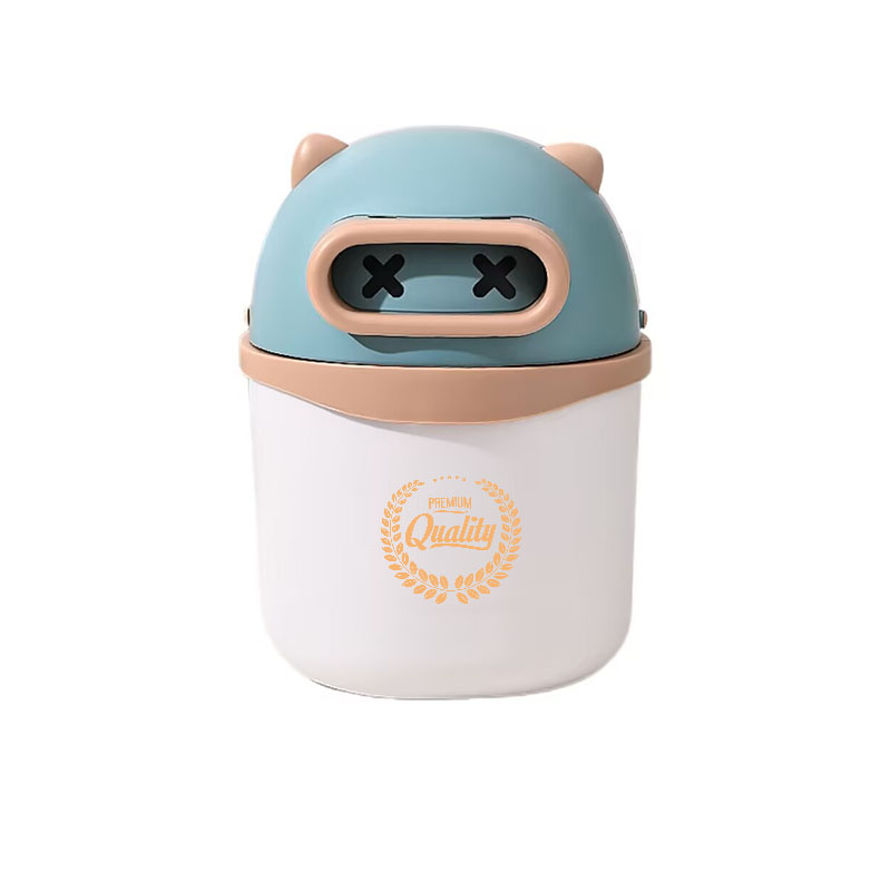 Diving Bear Garbage Can