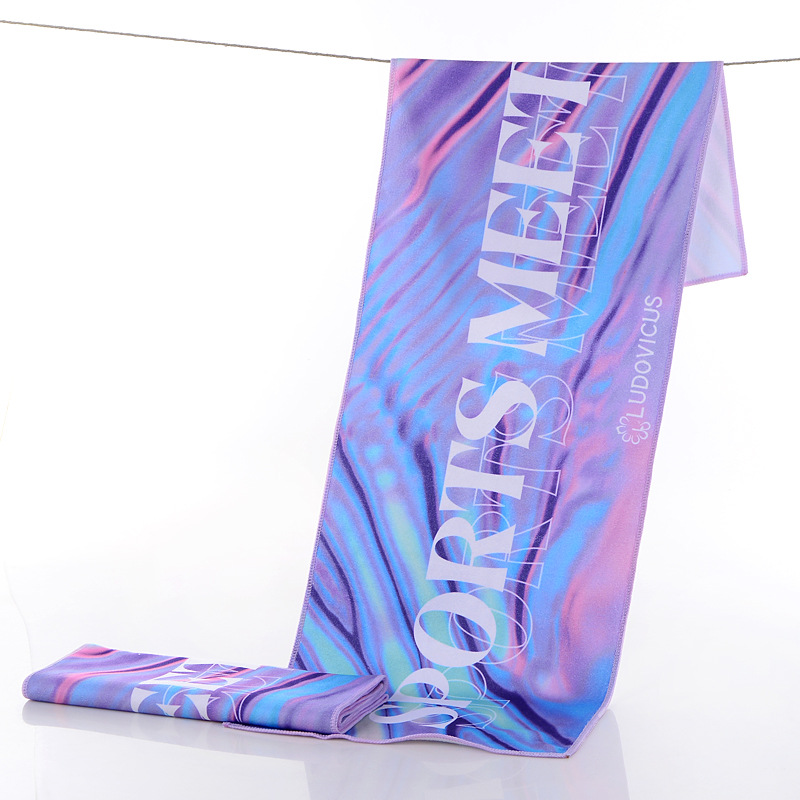 12" X 40" Microfiber Sports Towel for Men and Women
