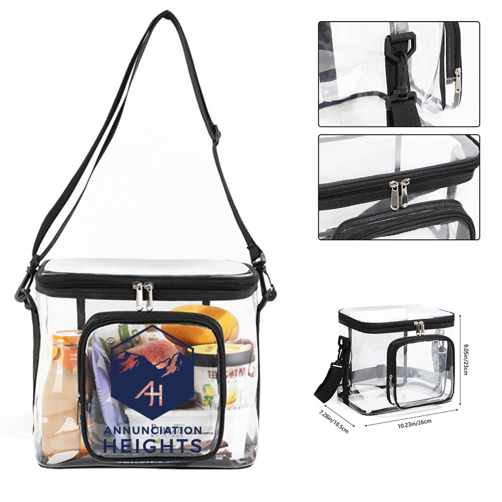 PVC large capacity shoulder bag