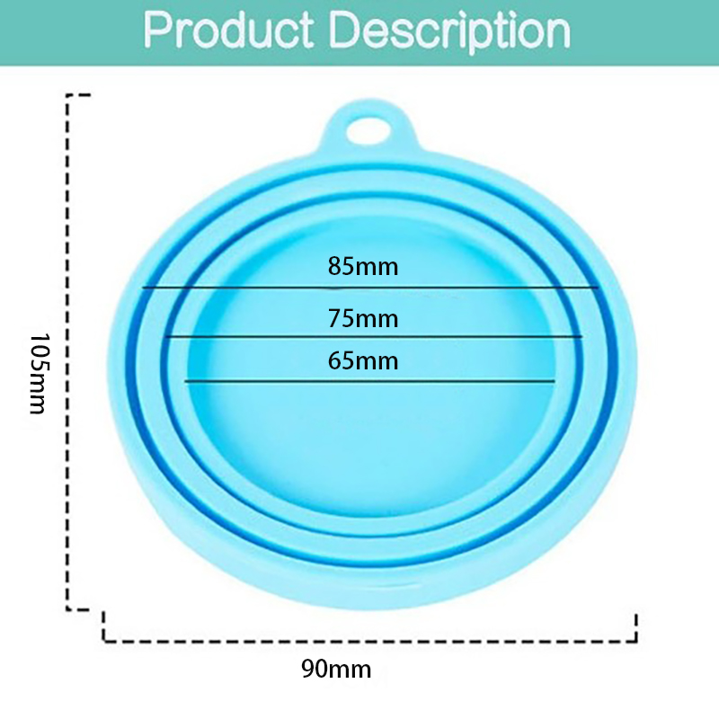 Reusable Silicone Can Lid Cover