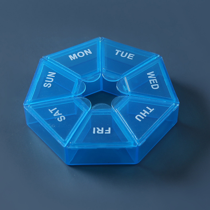 7 Days Pill Storage Box