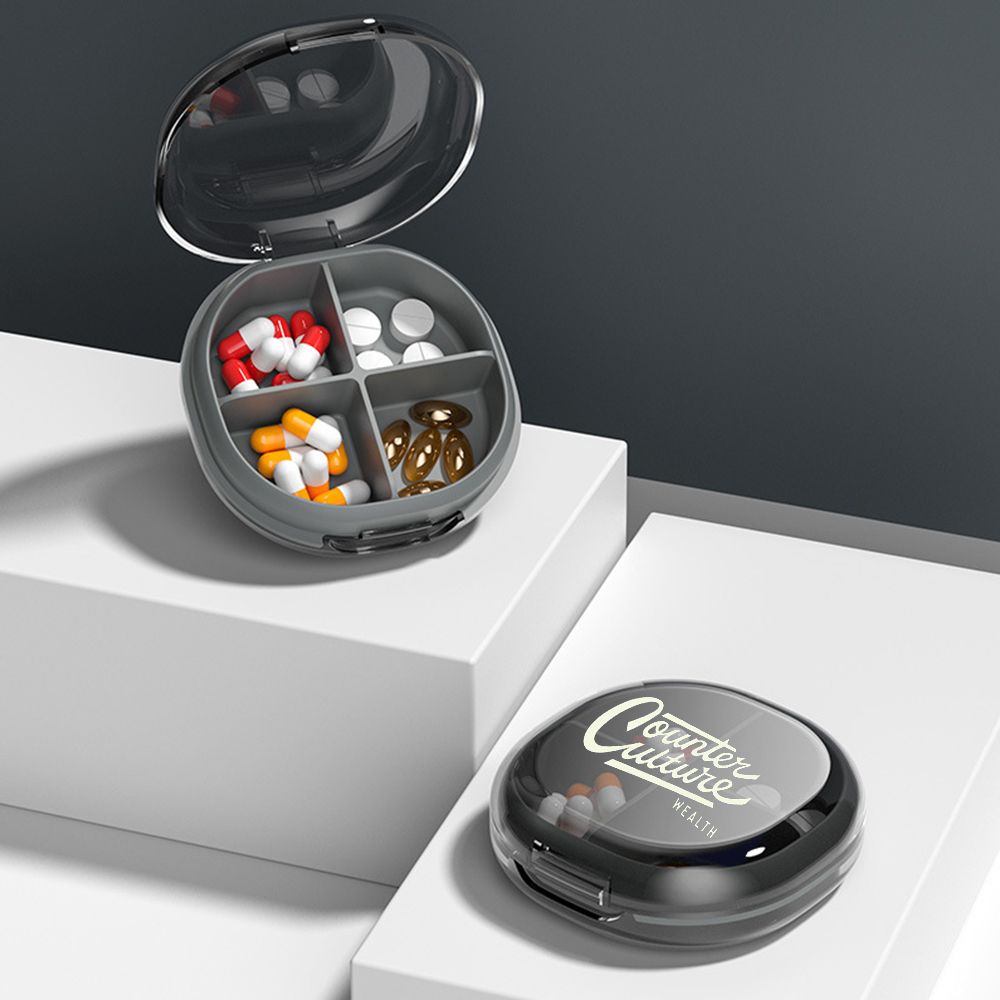 Pill Cutter Medicine Storage Box