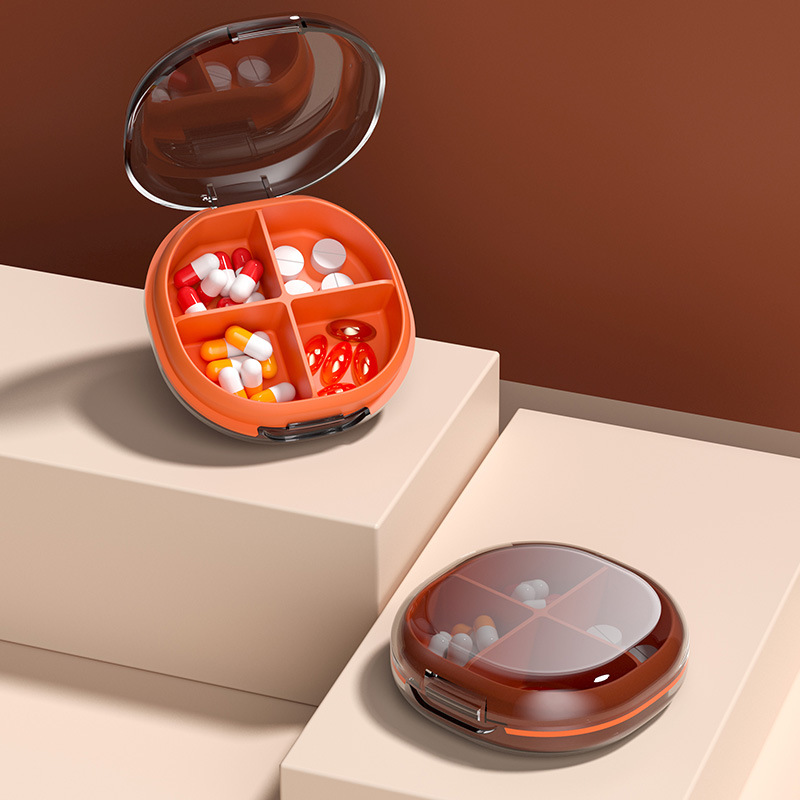 Pill Cutter Medicine Storage Box