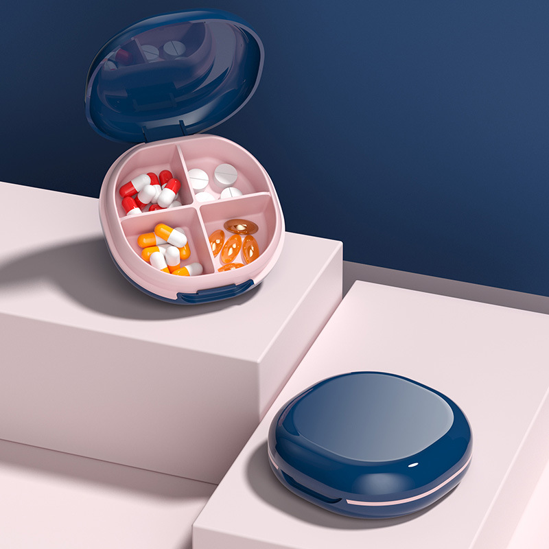 Pill Cutter Medicine Storage Box