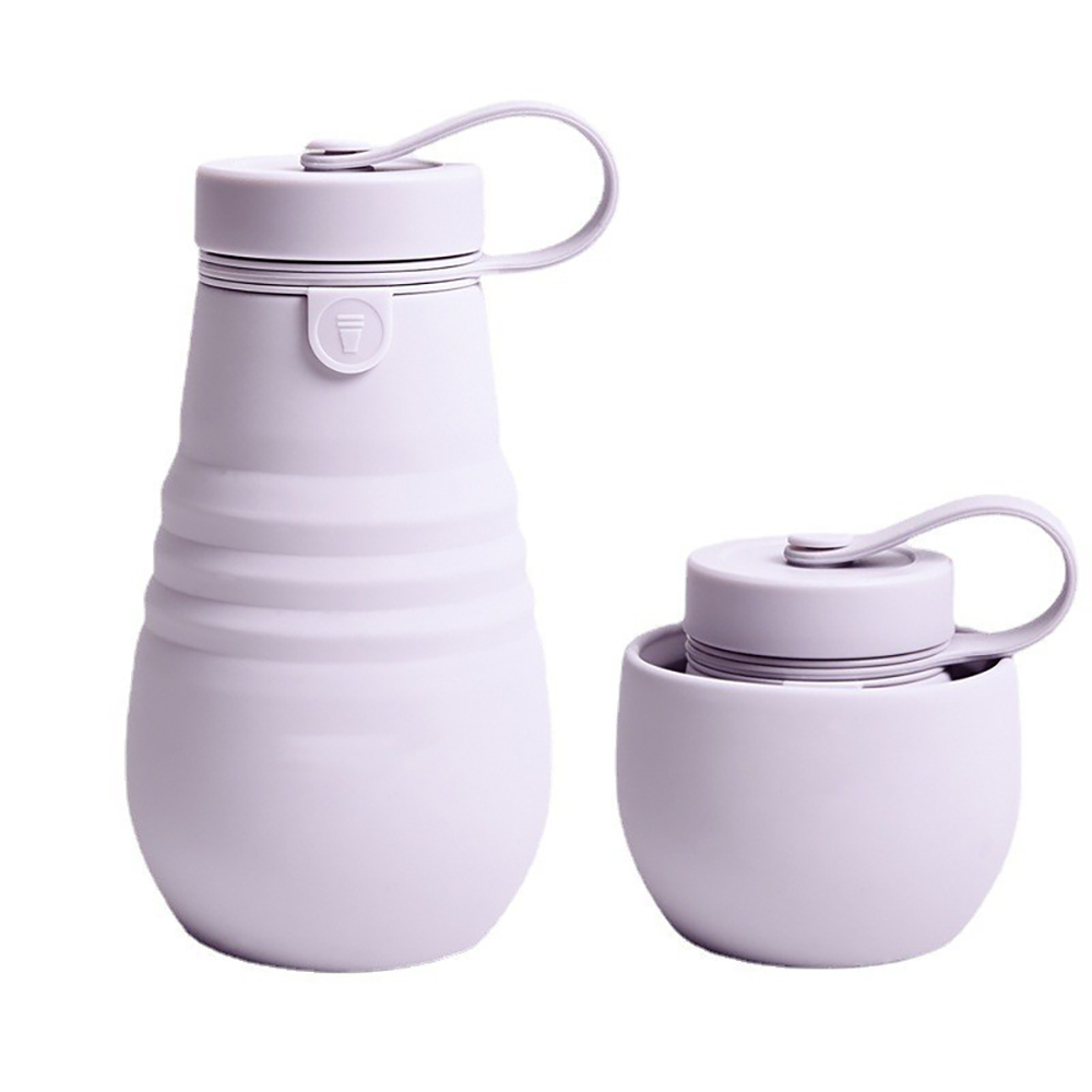 Collapsible Silicone Water Bottle