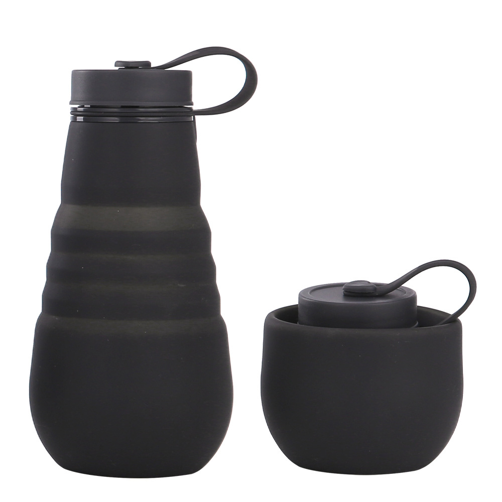Collapsible Silicone Water Bottle